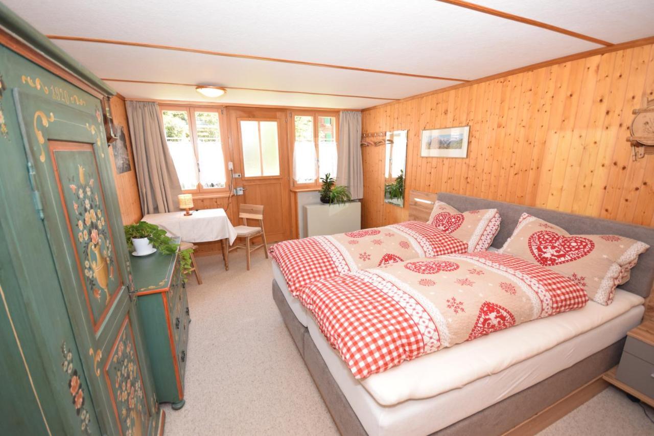 Studio Bim Chalet Bim Chilchli Mürren Extérieur photo