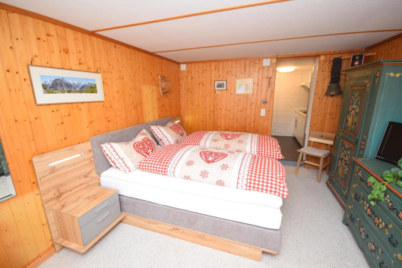 Studio Bim Chalet Bim Chilchli Mürren Extérieur photo