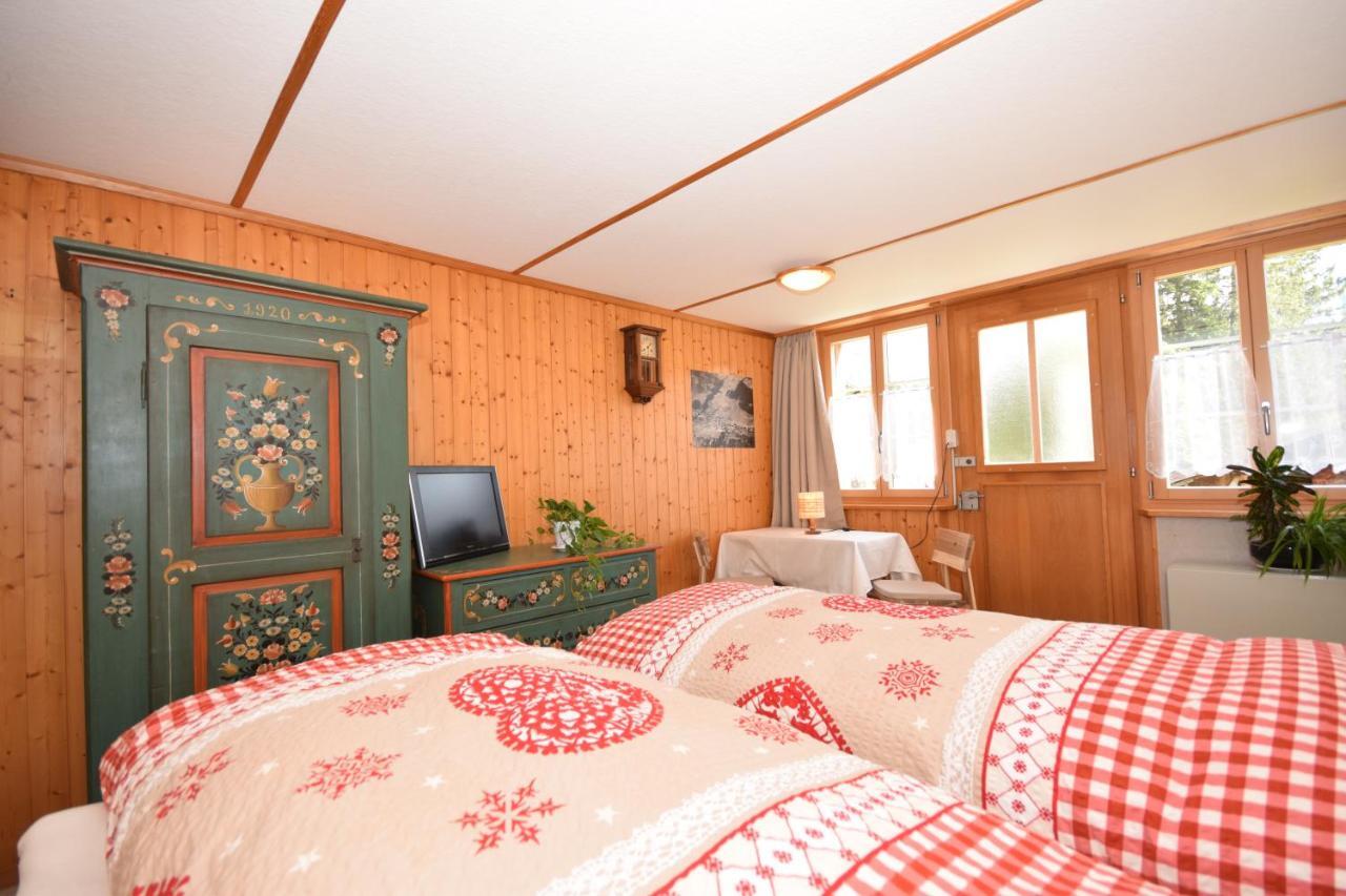 Studio Bim Chalet Bim Chilchli Mürren Extérieur photo